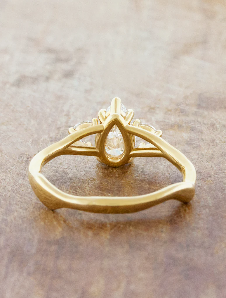 Adamaris - 1.00ct Pear Lab Grown Diamond - Image 3