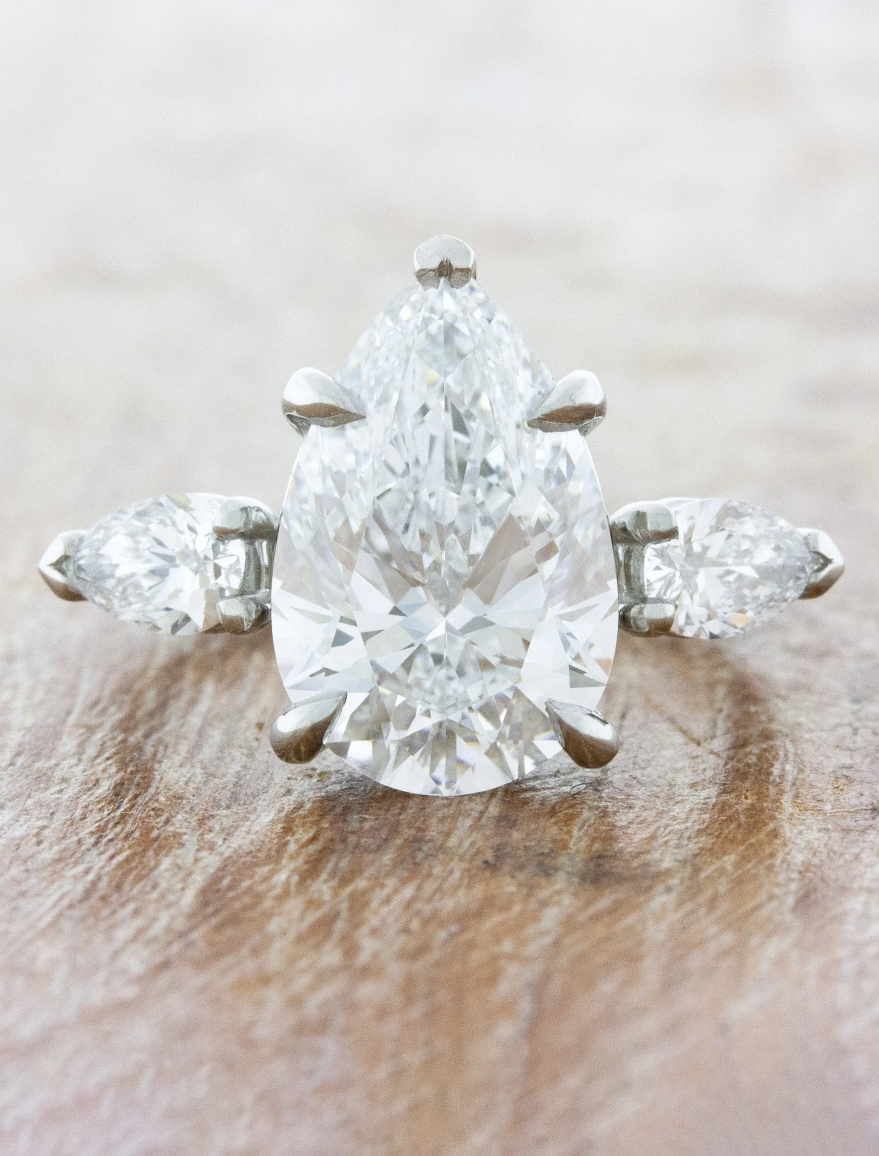 Permelia Pear - Natural Diamonds - Image 3